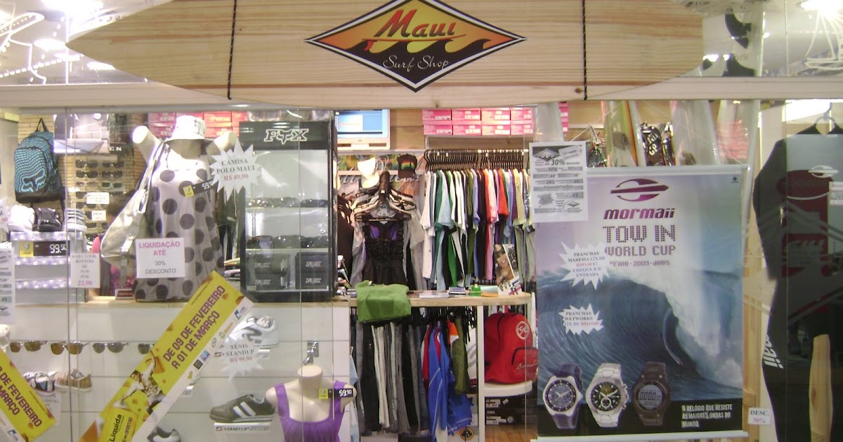Kuringa Instalações Comerciais Maui Surf Shop Galeria Malcon