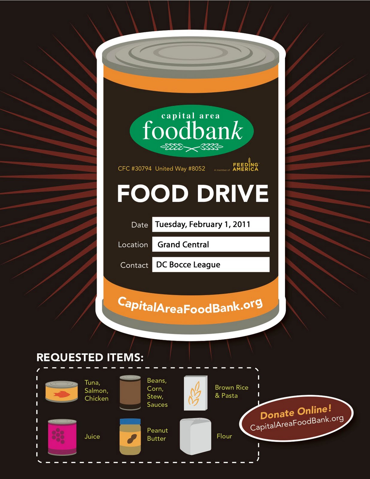 Canned Food Drive Poster Ideas Viewing Gallery