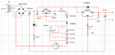 DIGITAL CAMERA PSU AND BATTERIES CHARGER Circuit DIGITAL CAMERA PSU AND BATTERIES CHARGER Circuit