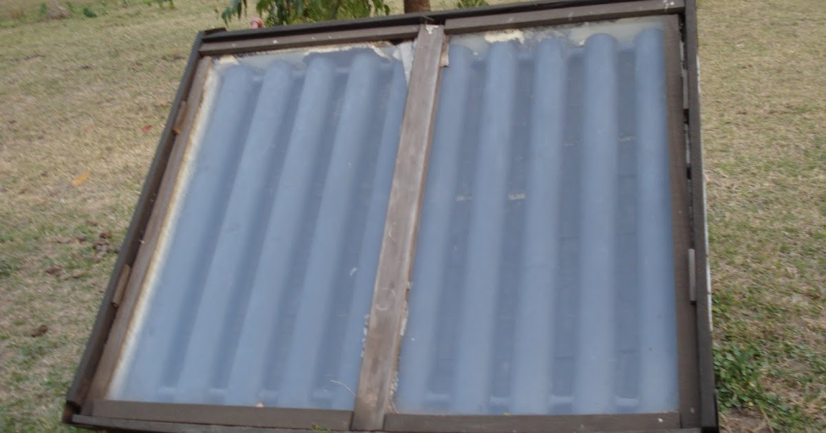 La Casa Ecologica Autosuficiente: Calentador Solar
