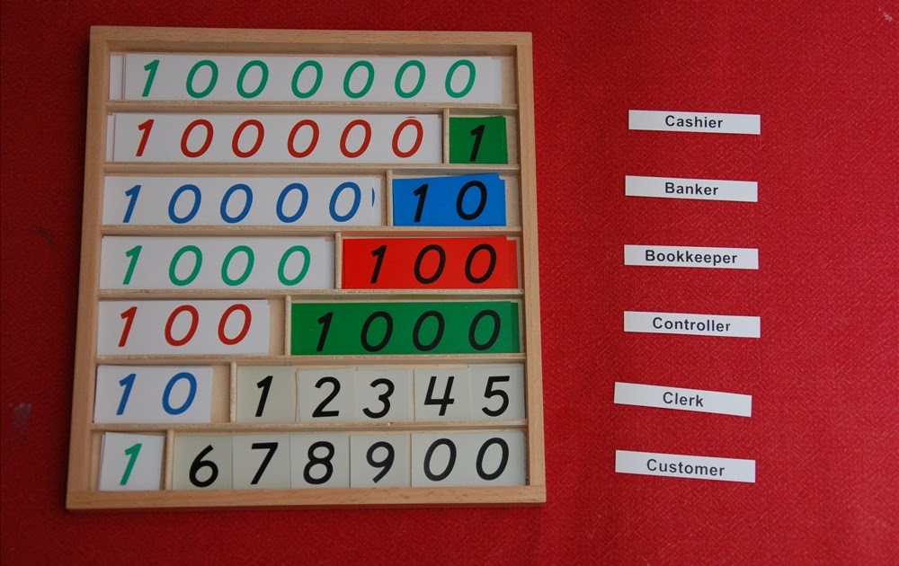 Our Montessori Story The Bank Game?