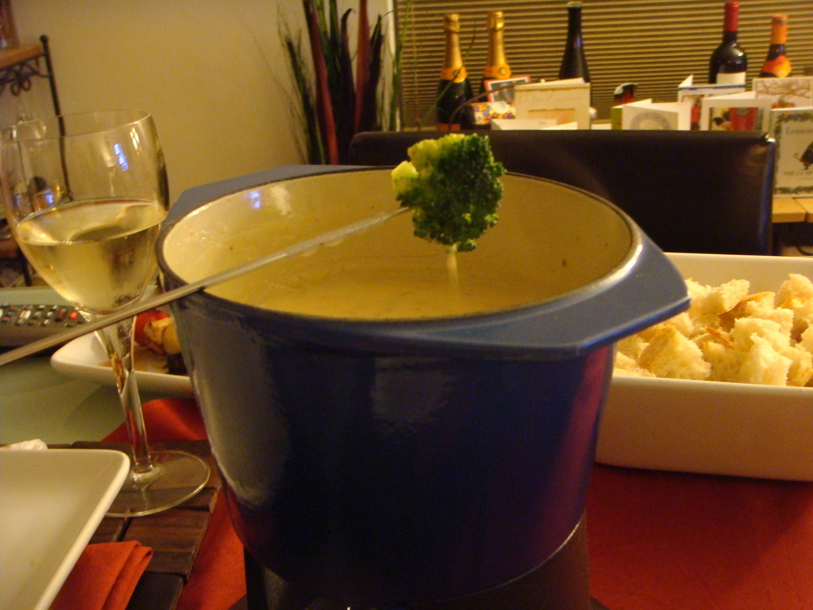 Delicious Dishings New Year's Eve At Home With Fondue