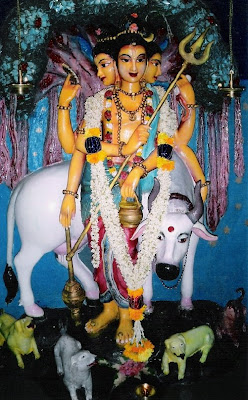 Dattatreya Idol in Temple
