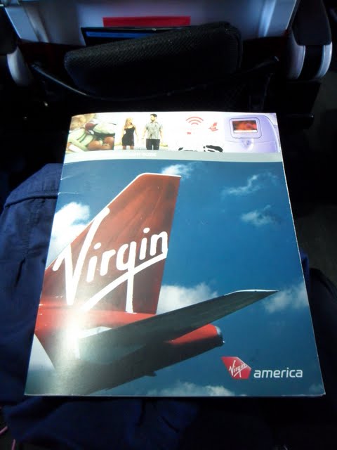 Post 1 Virgin America Flight To L A Thai Garden Food