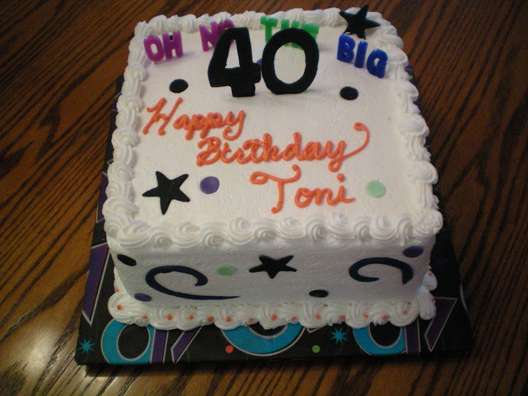 40th Birthday Cake