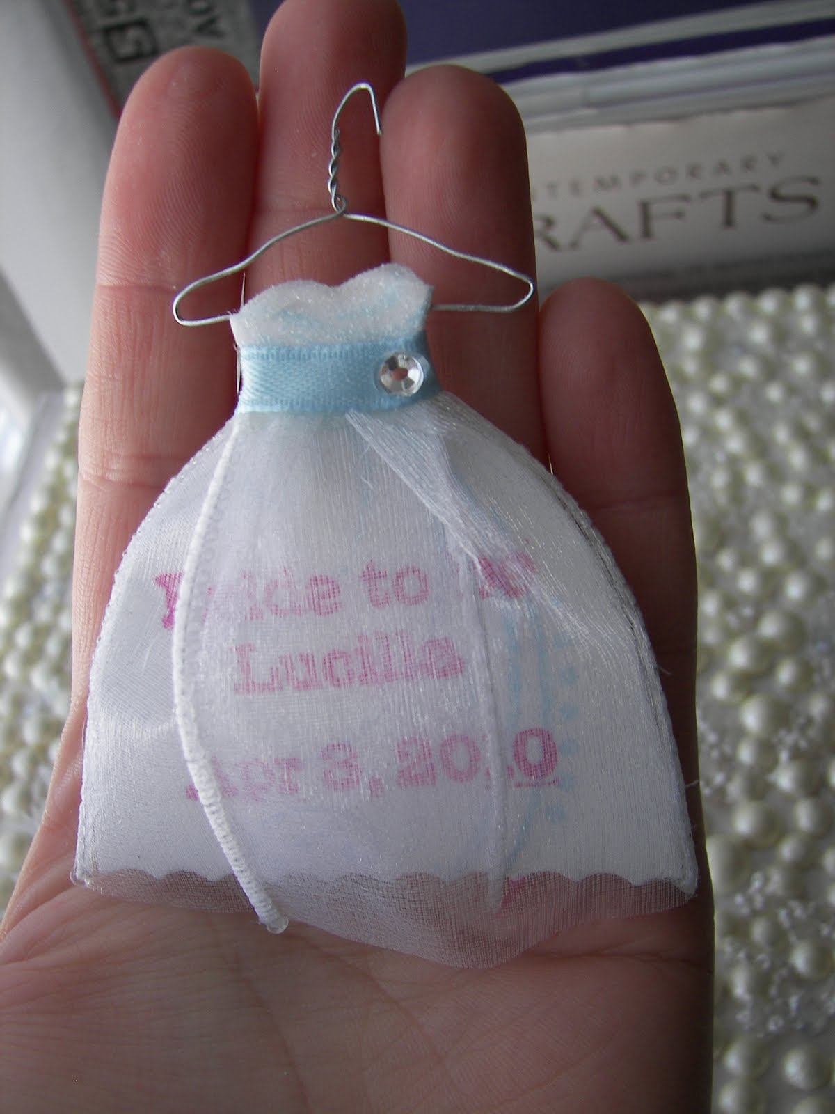 Lucy Crafts Bridal Shower Keepsake