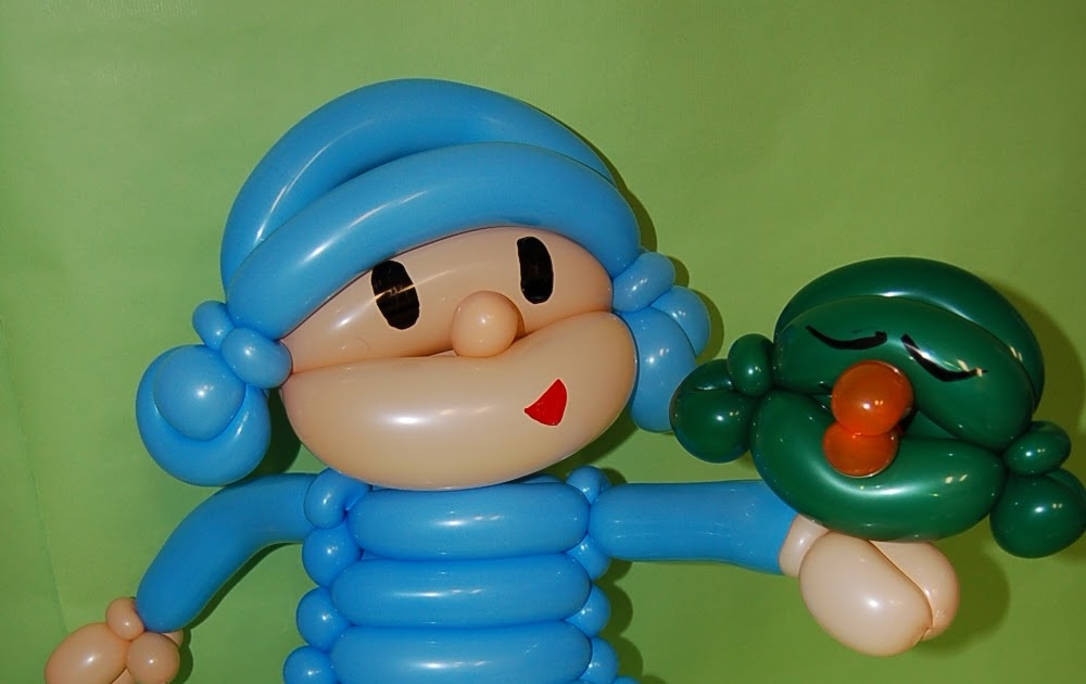 GLOBOGUAY: Pocoyo y pajaroto.