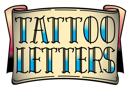 letter tattoos for girls. letter tattoos for girls.