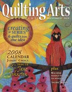 Quilting Arts Issue 28 Inchie article-Sept 2007