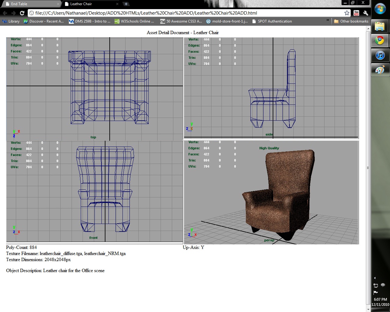 Homework 9 Five Textures And One Uv Map Updated Working