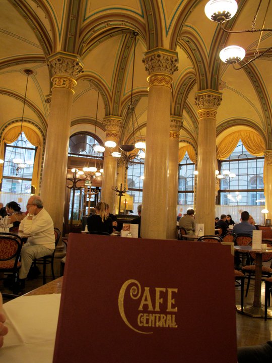 Indie Food Café Central de Viena tertulia y literatura
