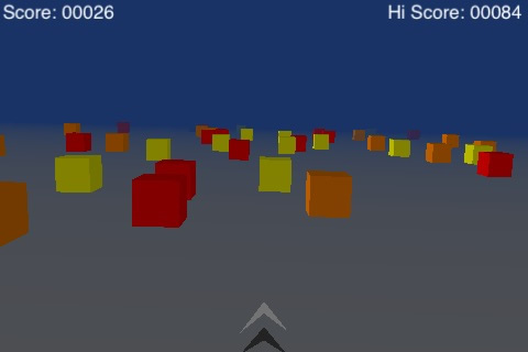 Cube Runner is a flight game