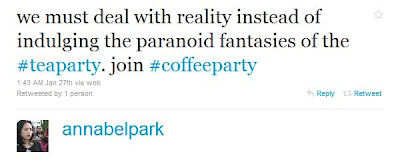Coffee Party Founder Is Obama Campaign Operative Annabel+Park+ +Twitter+++++++