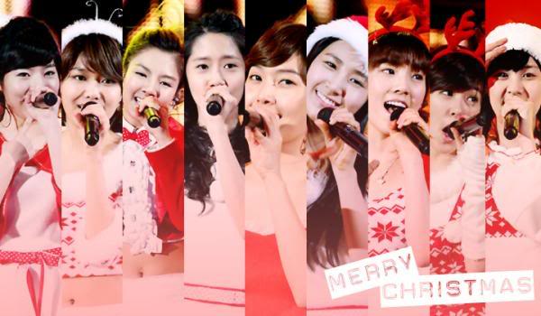 صور لبعض الفرق الكوريه بالكريسمس  Snsd+merry+christmas