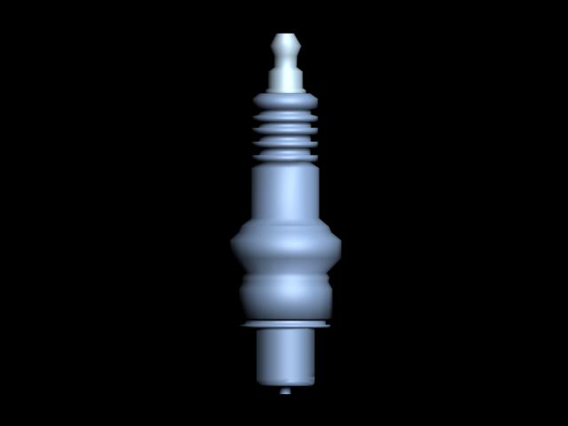 Animated Spark Plug