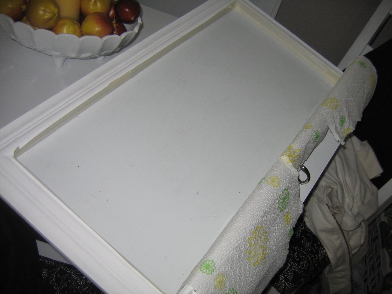 Love Where You Live How to Turn a Whiteboard Into a Chalkboard