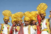 Boys in Folk Dress