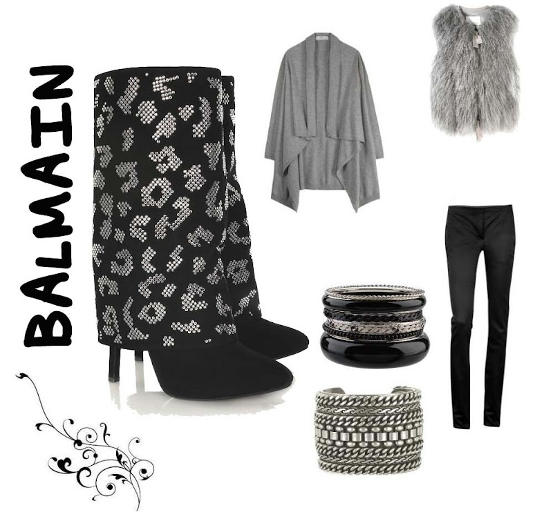 Balmain Leopard Print