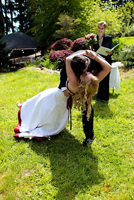 Lots Of Spontaneous Moments During Justin and Desiree's Wedding Ceremony At Illahee Manor