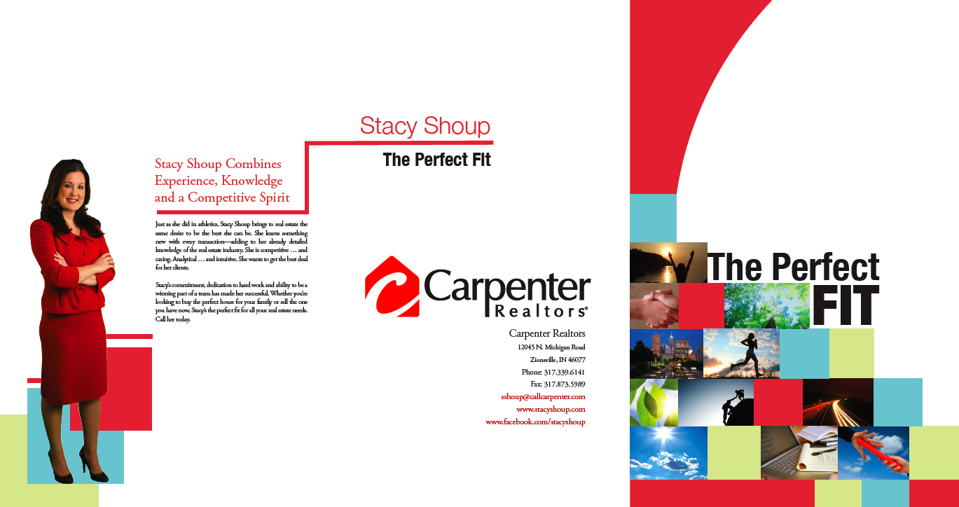 jennifer streif freelance brochure letterheard for realtor stacy freelance writing carpenter flyers