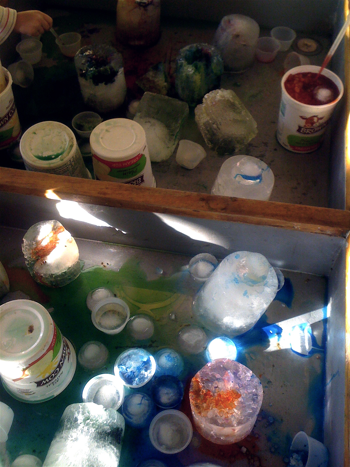 teaching about why ice melts kindergarten