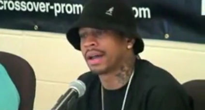 Allen Iverson Crying