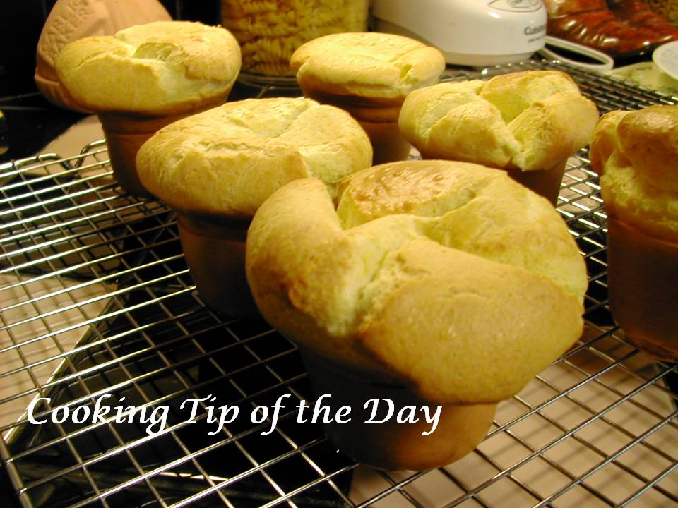Cooking Tip of the Day Recipe Popovers