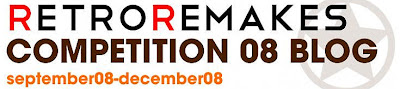 Image of the Retro Remakes 2008 Competition Blog Banner. September 2008 to December 2008.