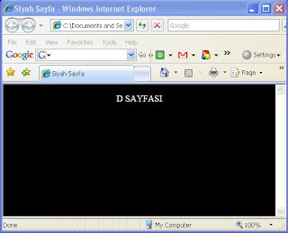 htm - &ccedil;erceve - html - frame