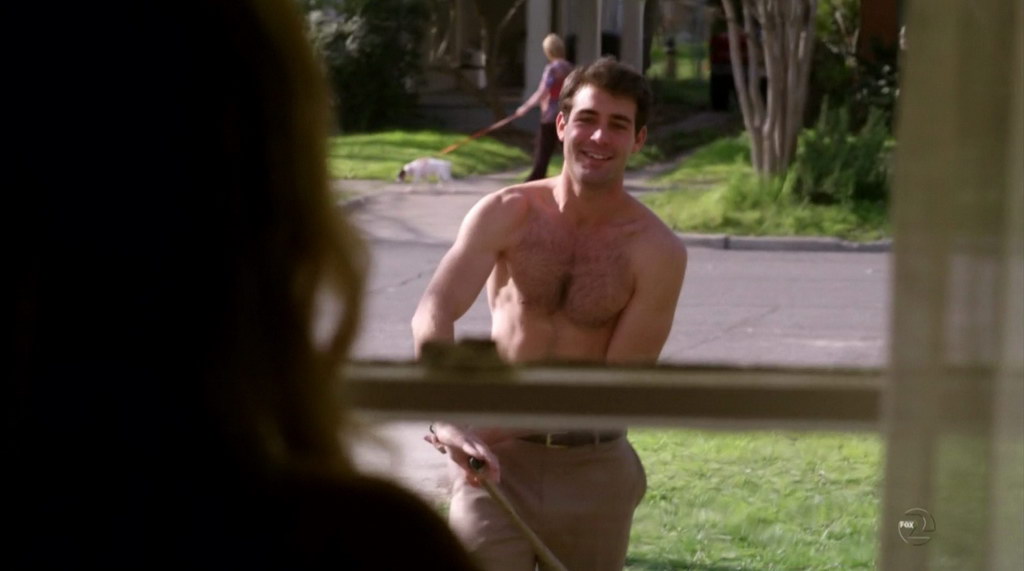 James Wolk Shirtless on Lone St...