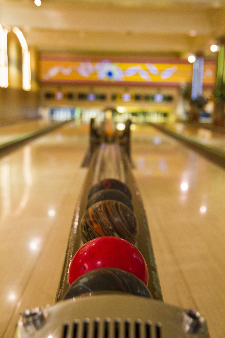 far out with the canucks Fivepin bowling at Commodore Lanes