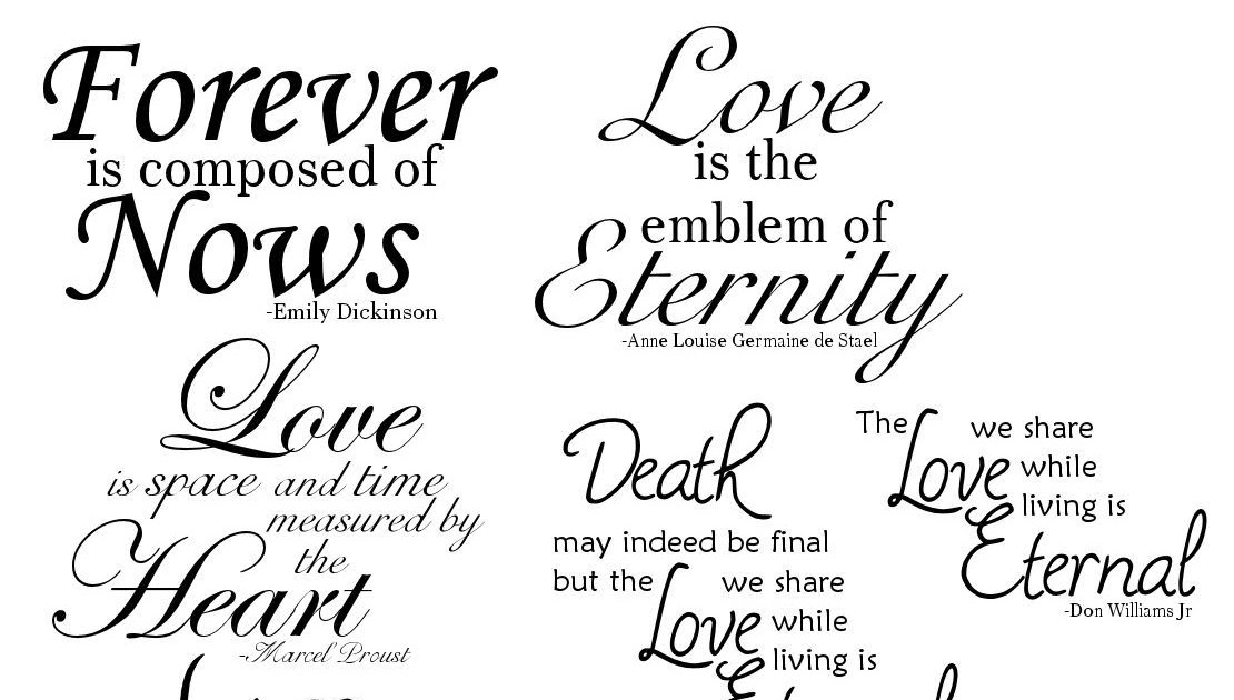 PezJunky Love Eternal Word Art