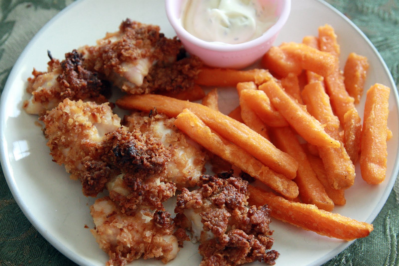 Lauren's Kitchen French's Fried Onion Chicken Nuggets