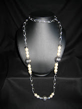 Prateado com Pérolas / Silver with Pearls