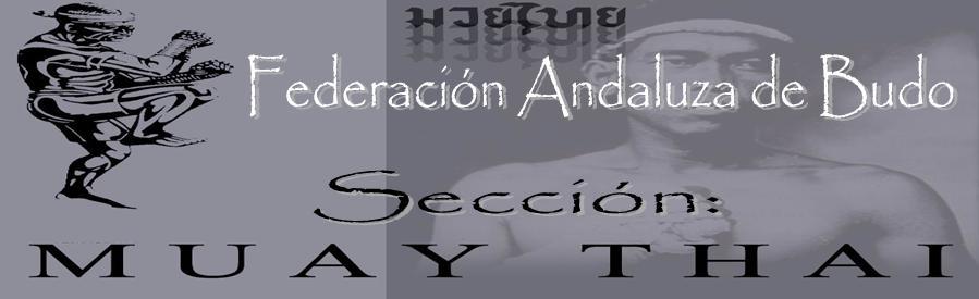 Sección MUAY THAI de la Federación Andaluza de Budo