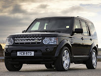 Land Rover Discovery 4 armoured vehicle