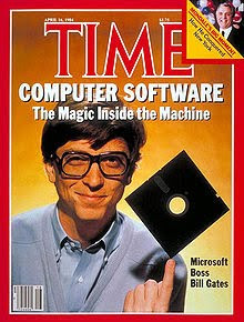 Bill Gates appeared in Time magazine in 1984