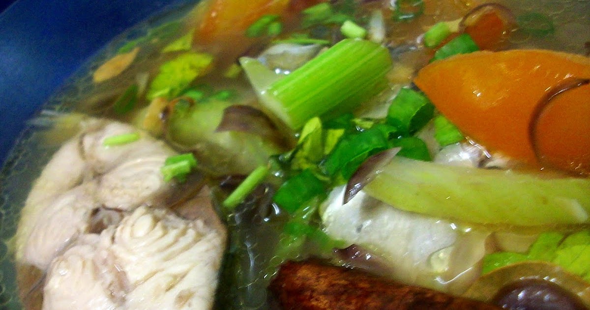 Periuktanah Sup Ikan Nyok Nyok