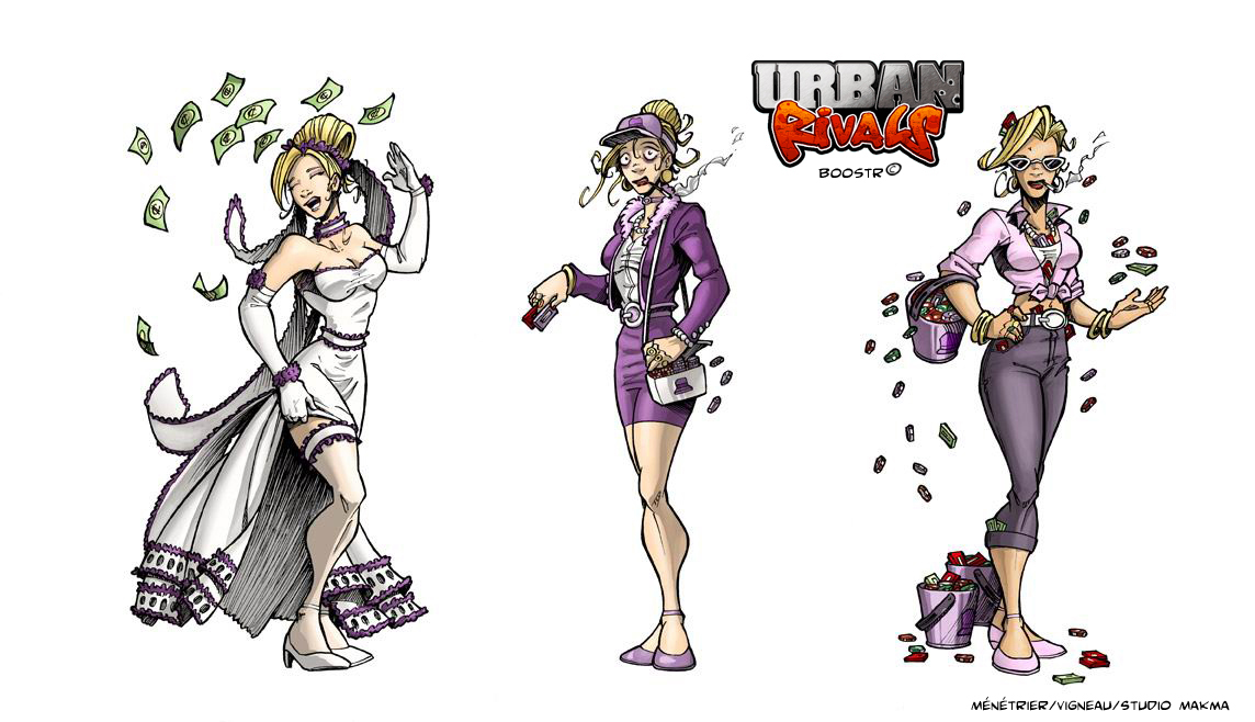 urban rivals girls
