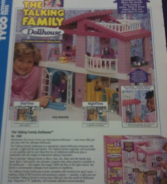 the talking family dollhouse