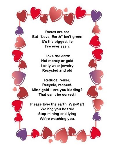Valentine Verses, free to use on cards