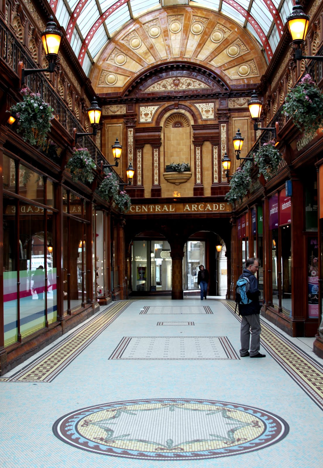 Newcastle upon Tyne and Northumberland Daily Photo Central Arcade