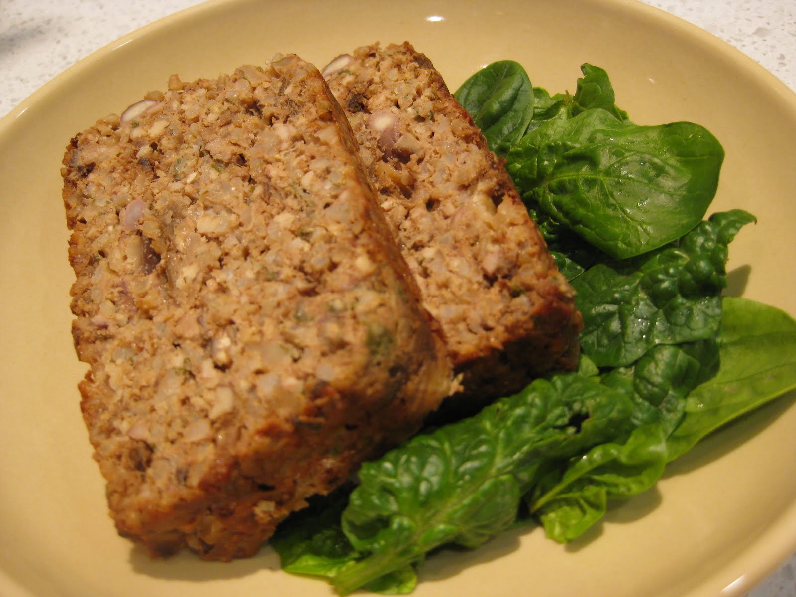 Dinner Tonight Savory Mushroom & Nut Loaf