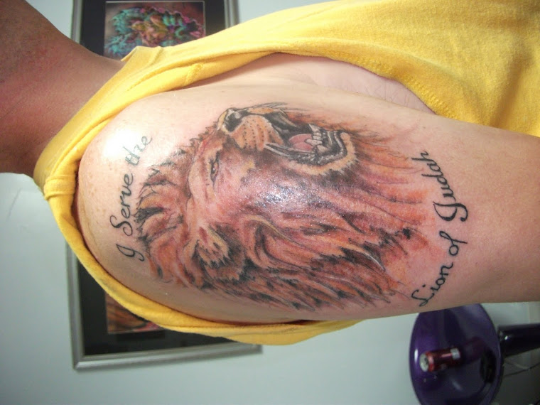 I serve the Lion of Judah...