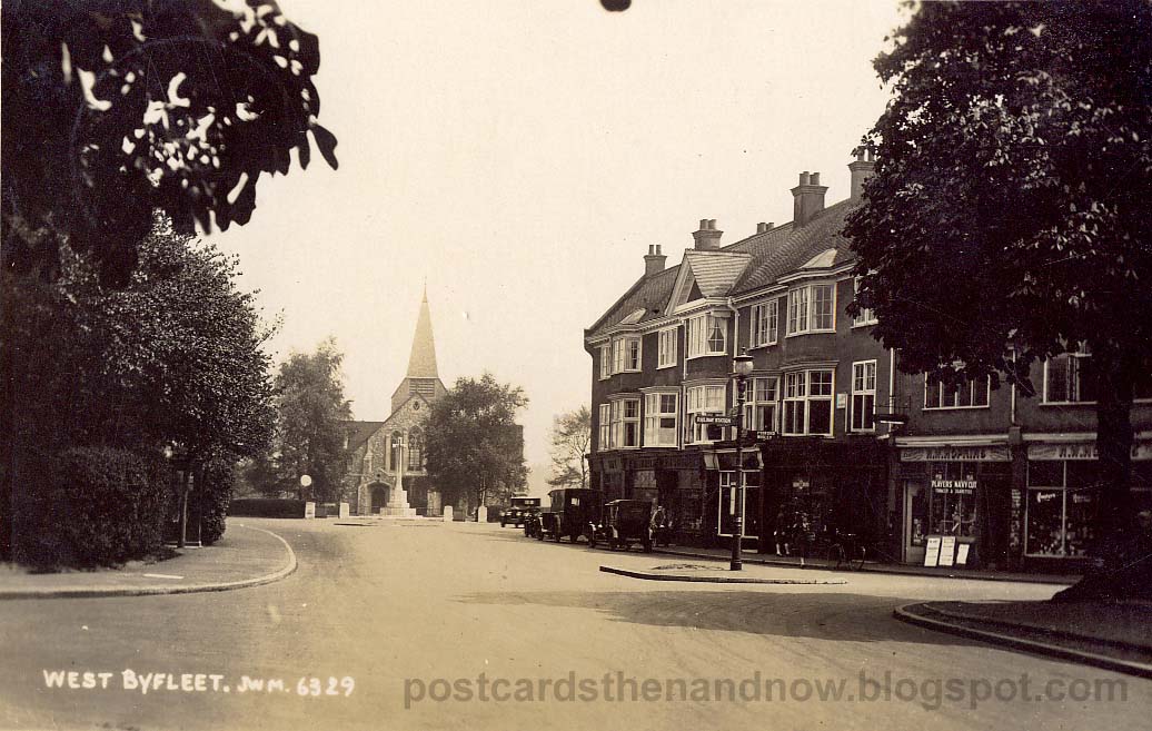 Postcards Then and Now West Byfleet, Surrey, c1912 and c1930