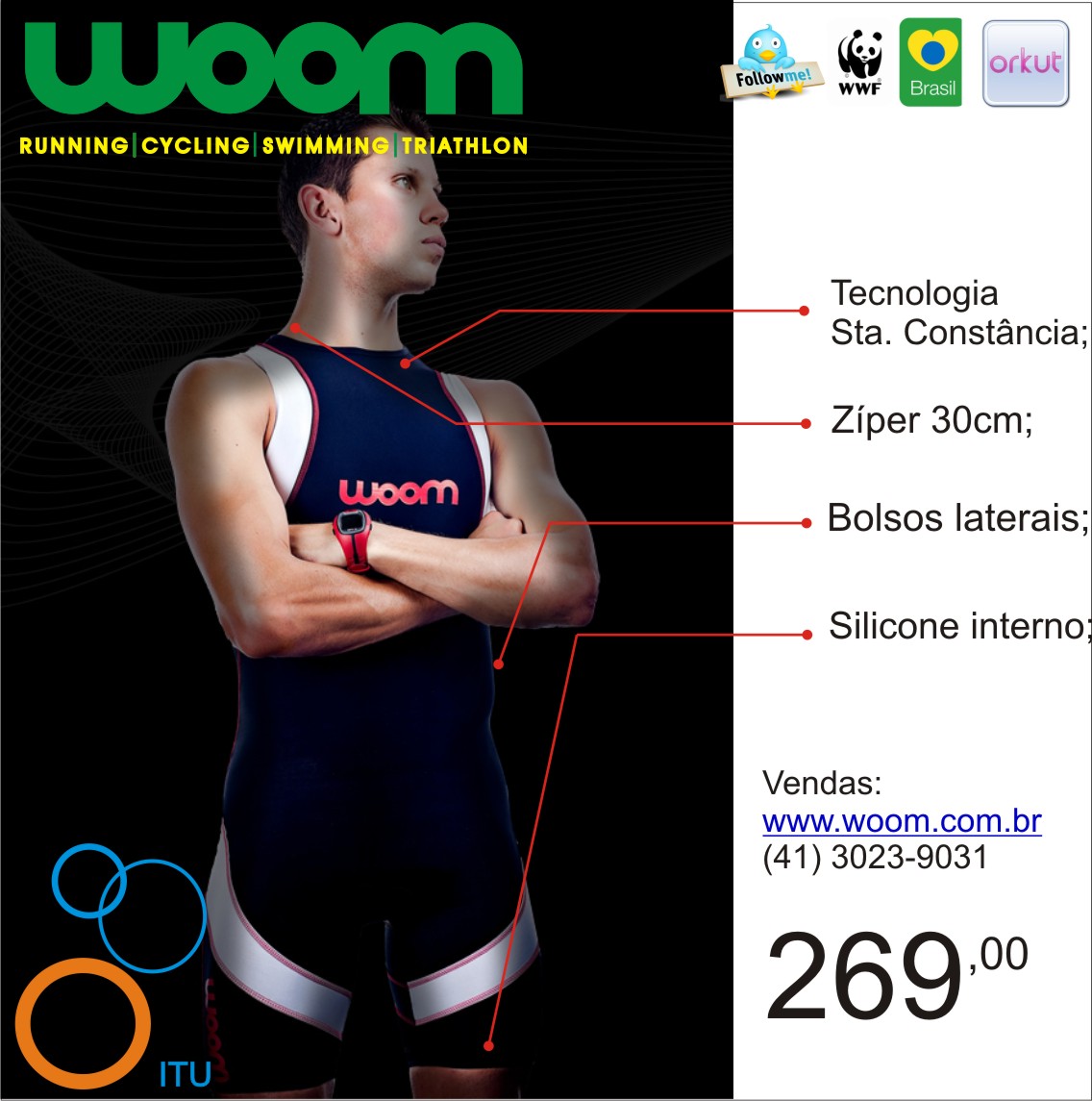 woom tri suit
