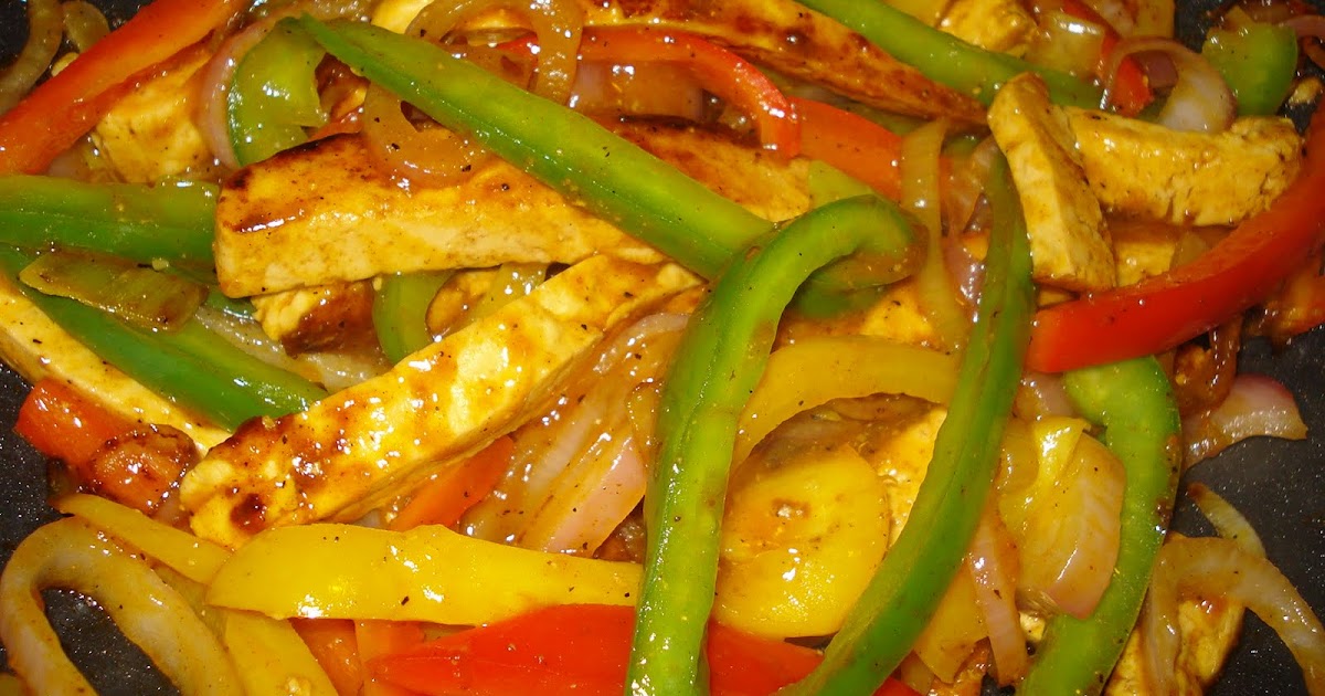 Presque végé Fajitas au tofu