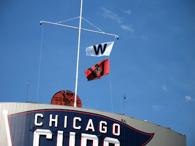 wrigley field w flags