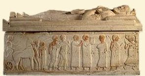 Etruscan sarcophagus