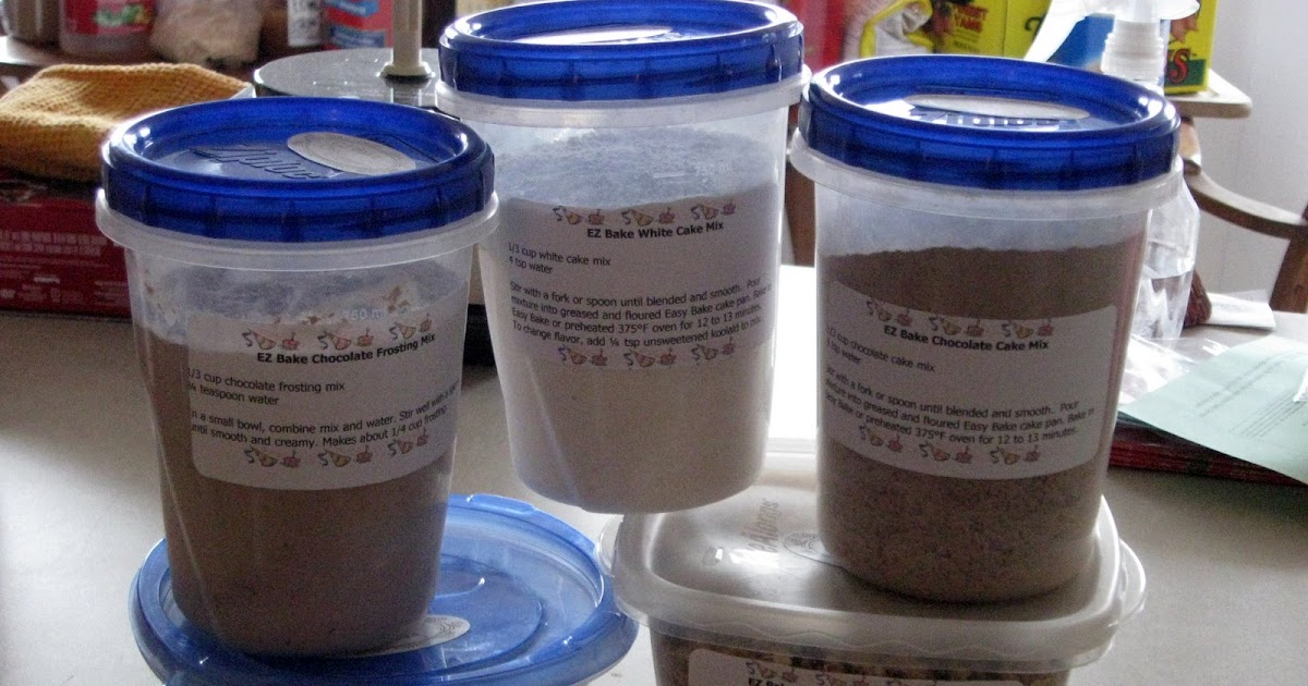 Make Your Own Easy Bake Oven mixes Cookbooks 365